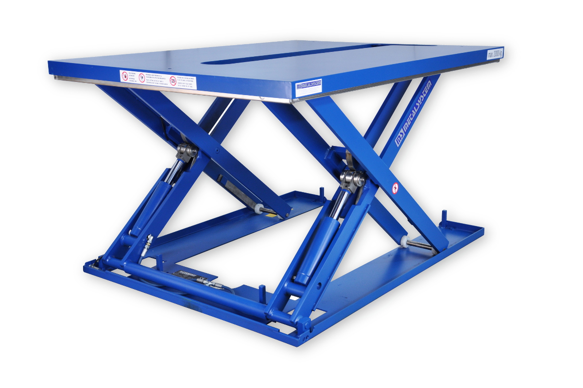 Low-profile lifting tables galery - Metalsystem